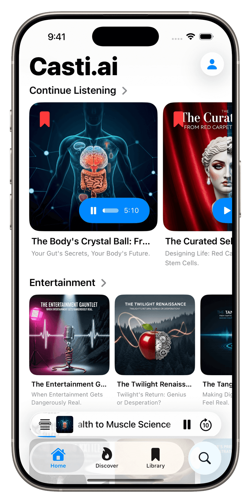 Your Podcasts.